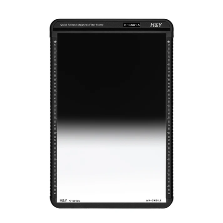 H&Y Filters 100x150mm K-Series Hard-Edge Graduated GND1.5 Filter (5 Stops) with Magnetic Filter Frame-100x150 Filters-Kudos Cameras