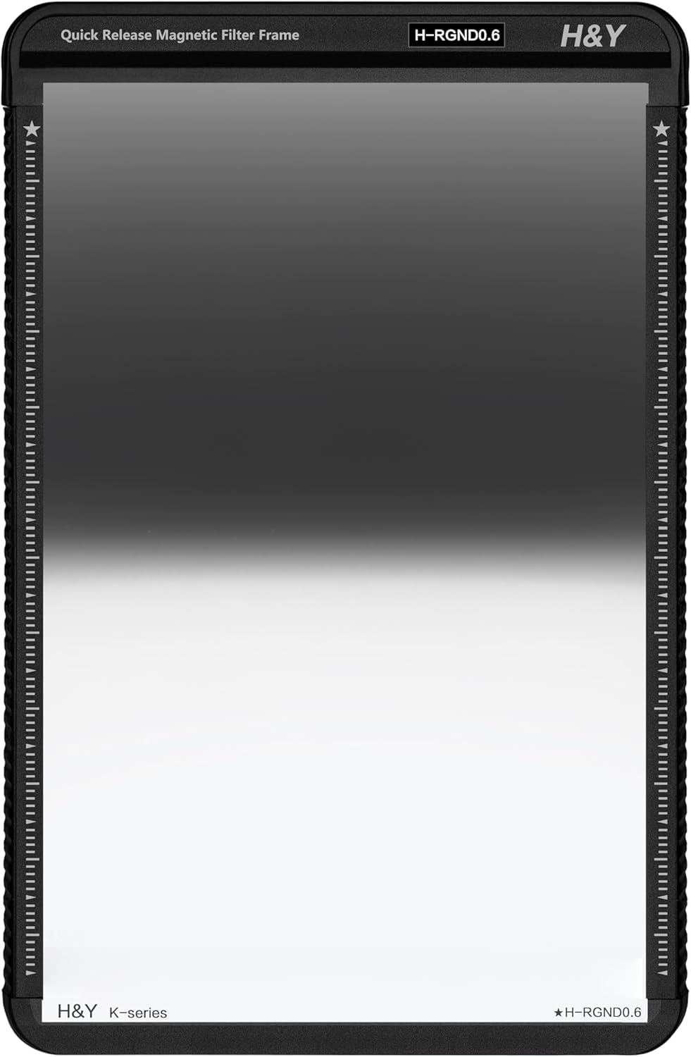 H&Y Filters 100x150mm K-Series Reverse Graduated GND0.6 Filter (2 Stops) with Magnetic Filter Frame-100x150 Filters-H&Y Filters