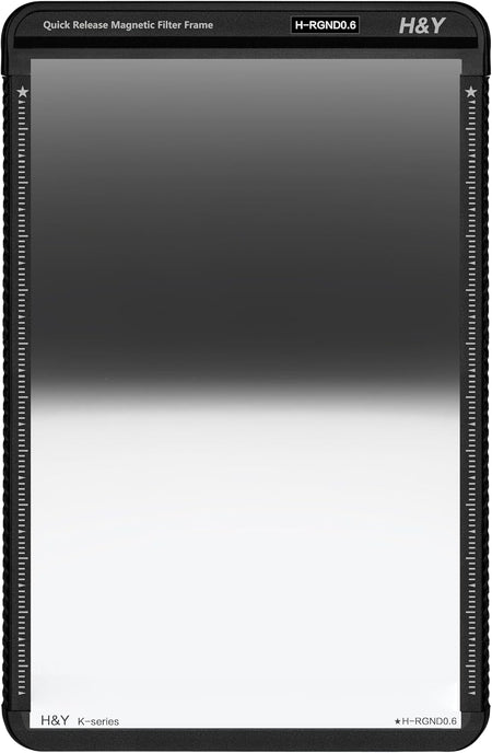 H&Y Filters 100x150mm K-Series Reverse Graduated GND0.6 Filter (2 Stops) with Magnetic Filter Frame-100x150 Filters-Kudos Cameras