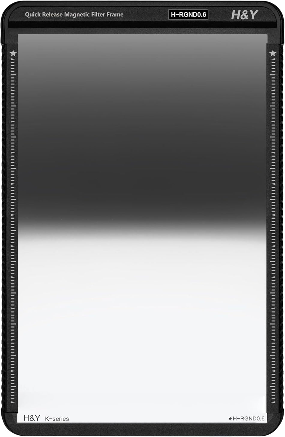 H&Y Filters 100x150mm K-Series Reverse Graduated GND0.6 Filter (2 Stops) with Magnetic Filter Frame-100x150 Filters-Kudos Cameras