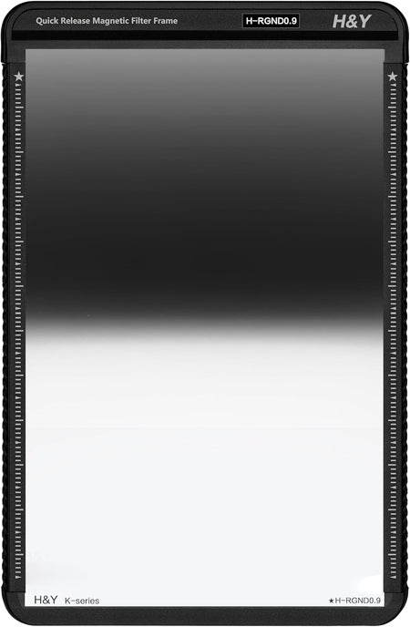 H&Y Filters 100x150mm K-Series Reverse Graduated GND0.9 Filter (3 Stops) with Magnetic Filter Frame-100x150 Filters-Kudos Cameras