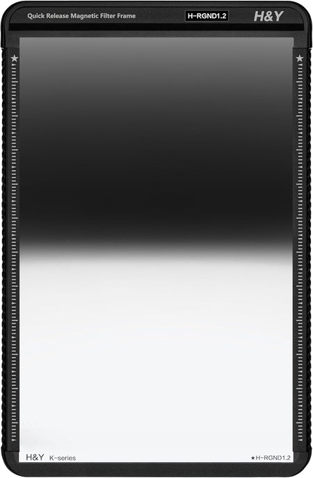 H&Y Filters 100x150mm K-Series Reverse Graduated GND1.2 Filter (4 Stops) with Magnetic Filter Frame-100x150 Filters-Kudos Cameras