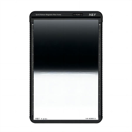 H&Y Filters 100x150mm K-Series Reverse Graduated GND1.5 Filter (5 Stops) with Magnetic Filter Frame-100x150 Filters-H&Y Filters