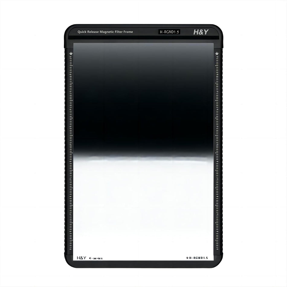H&Y Filters 100x150mm K-Series Reverse Graduated GND1.5 Filter (5 Stops) with Magnetic Filter Frame-100x150 Filters-Kudos Cameras