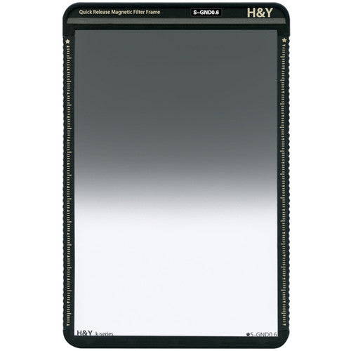 H&Y Filters 100x150mm K-Series Soft-Edge Graduated GND0.6 Filter (2 Stops) with Magnetic Filter Frame-100x150 Filters-H&Y Filters