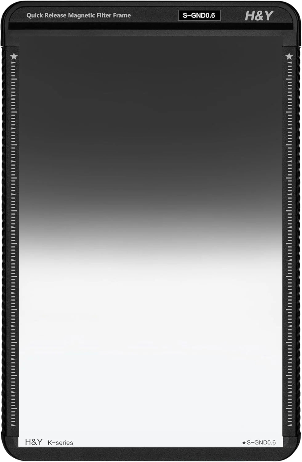 H&Y Filters 100x150mm K-Series Soft-Edge Graduated GND0.6 Filter (2 Stops) with Magnetic Filter Frame-100x150 Filters-Kudos Cameras