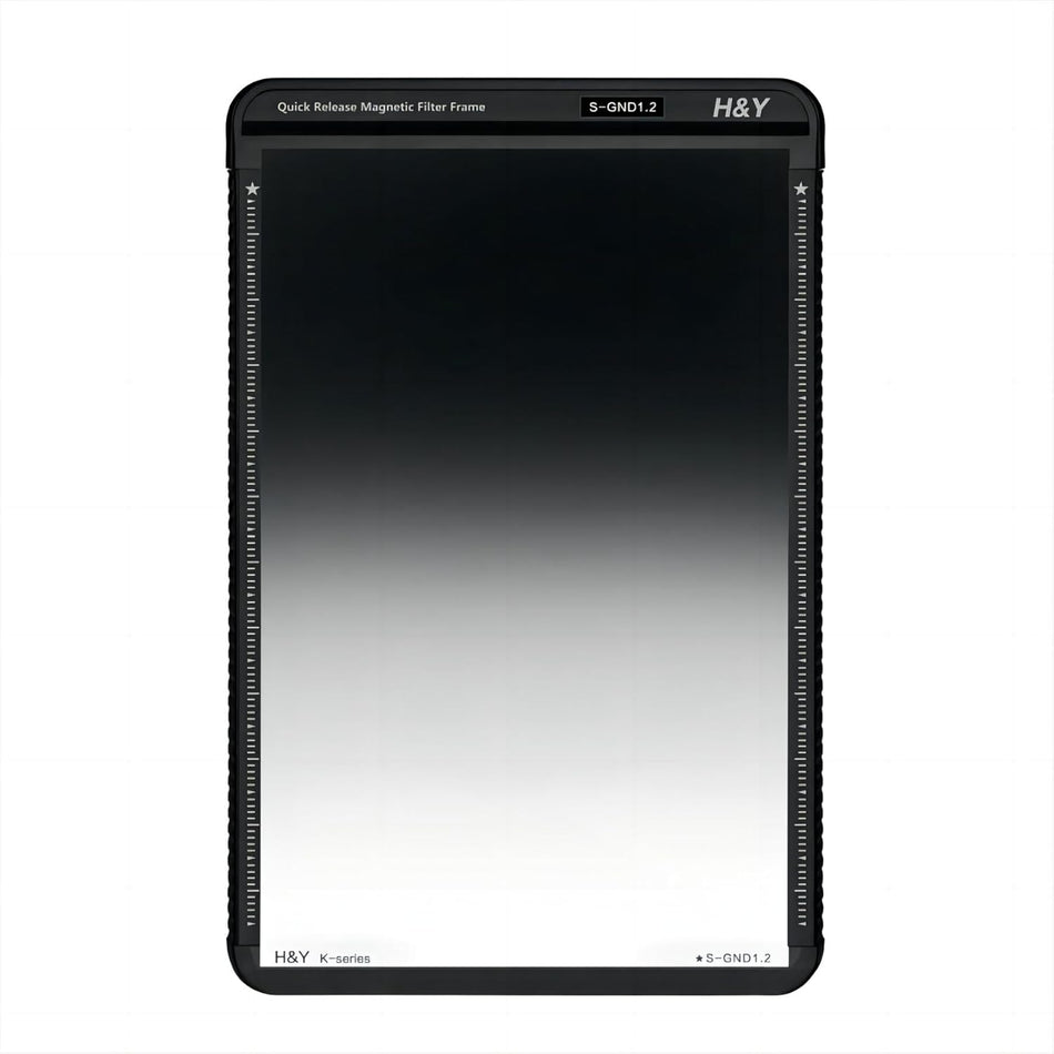 H&Y Filters 100x150mm K-Series Soft-Edge Graduated GND1.2 Filter (4 Stops) with Magnetic Filter Frame-100x150 Filters-Kudos Cameras