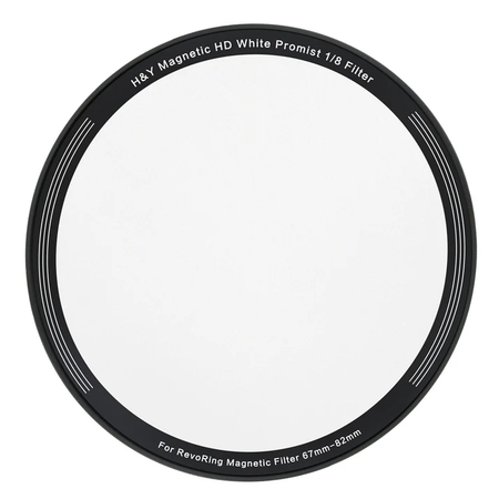H&Y Filters 82mm White Promist 1/8 Magnetic Clip-on Filter for RevoRing VND & CPL 67-82mm RNC82-82mm Filters for Revo & Swift Rings-Kudos Cameras