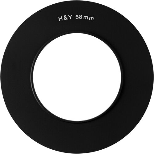 H&Y Filters Adapter Ring for 100mm K-Series Filter Holder - 58mm-Lens Adapter Rings-Kudos Cameras