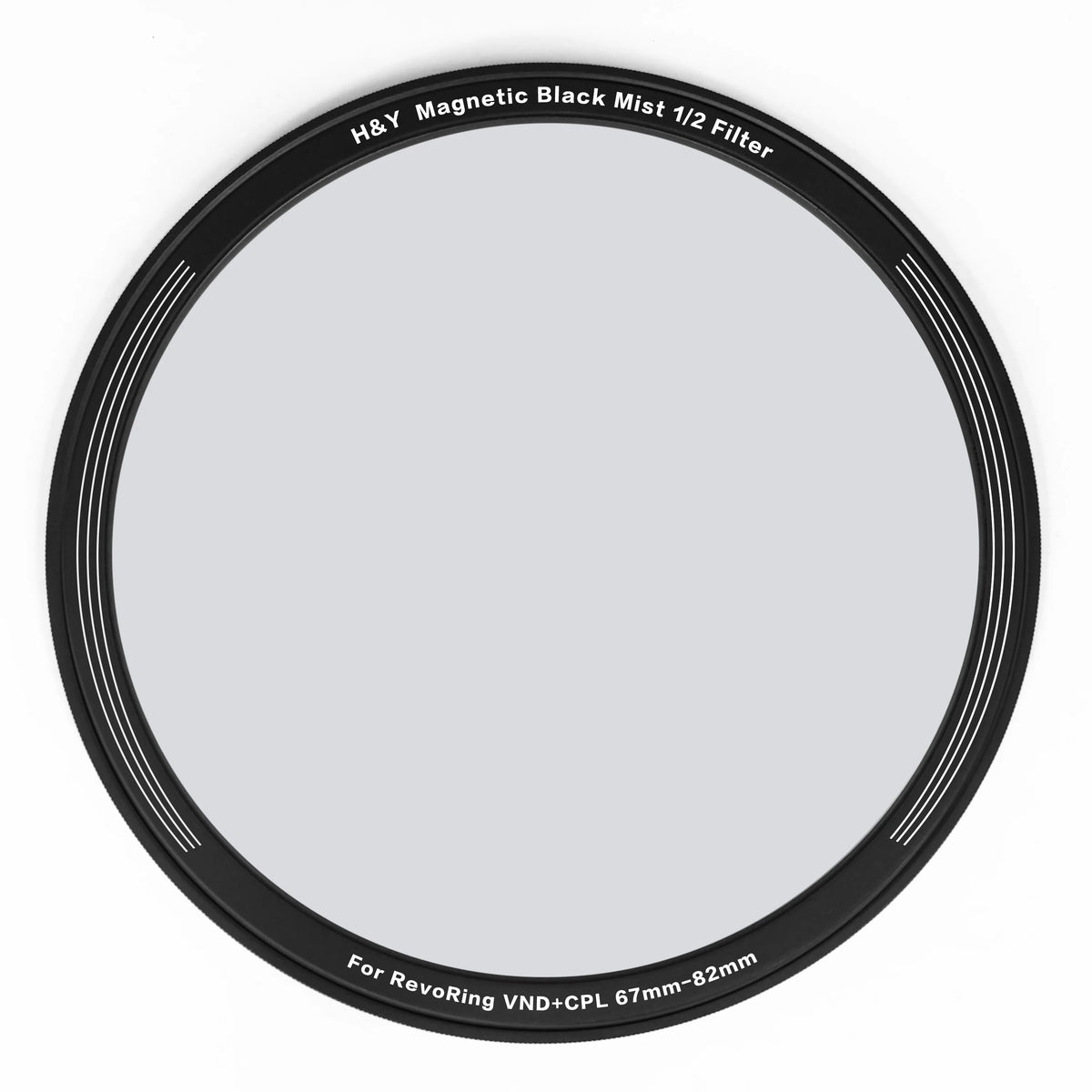 H&Y Filters Black Mist (1/2) Magnetic Clip-On Filter for RevoRing VND & CPL (46-62mm)-62mm Filters for Revo & Swift Rings-Kudos Cameras