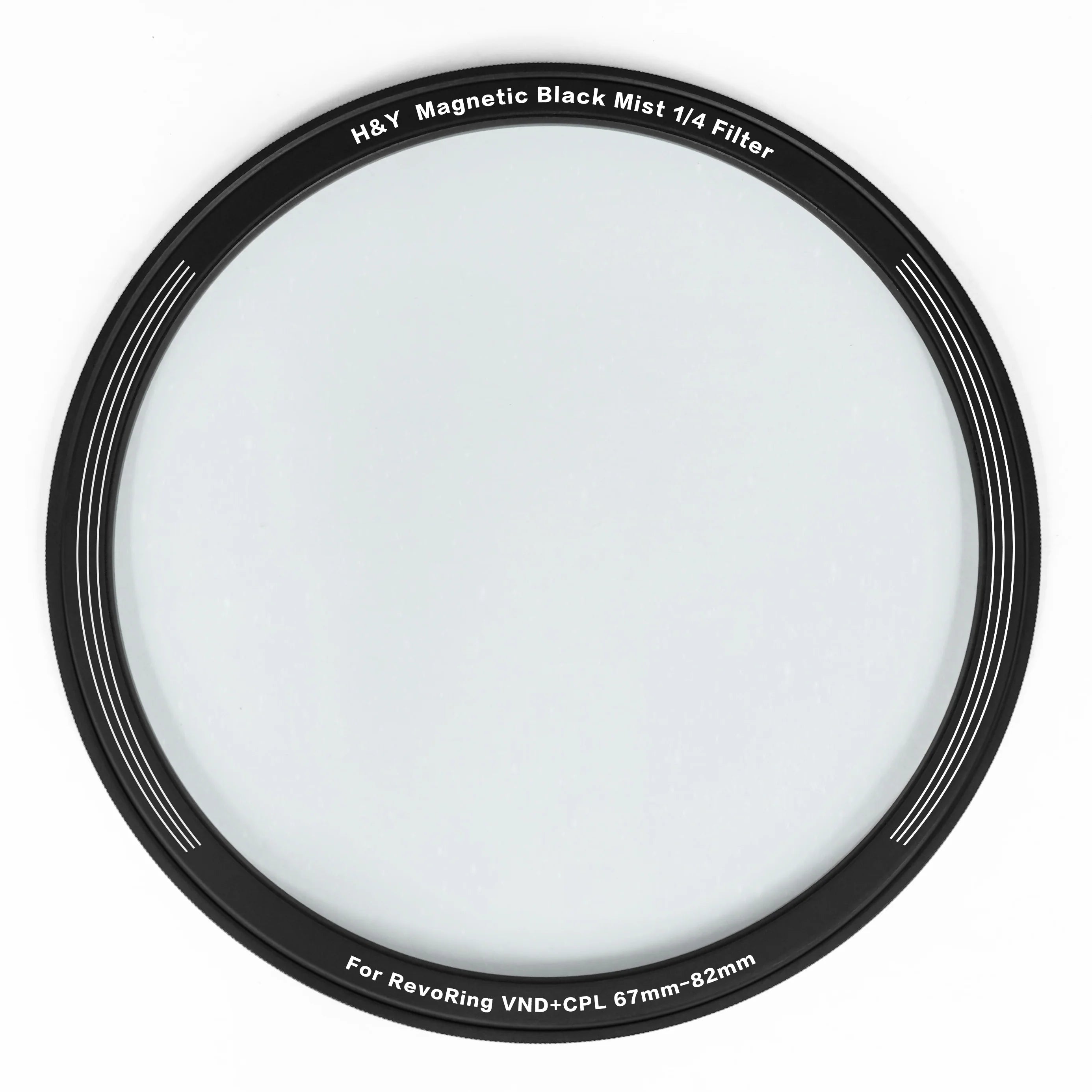 H&Y Filters Black Mist (1/4) Magnetic Clip-On Filter for RevoRing VND & CPL (46-62mm)-62mm Filters for Revo & Swift Rings-Kudos Cameras