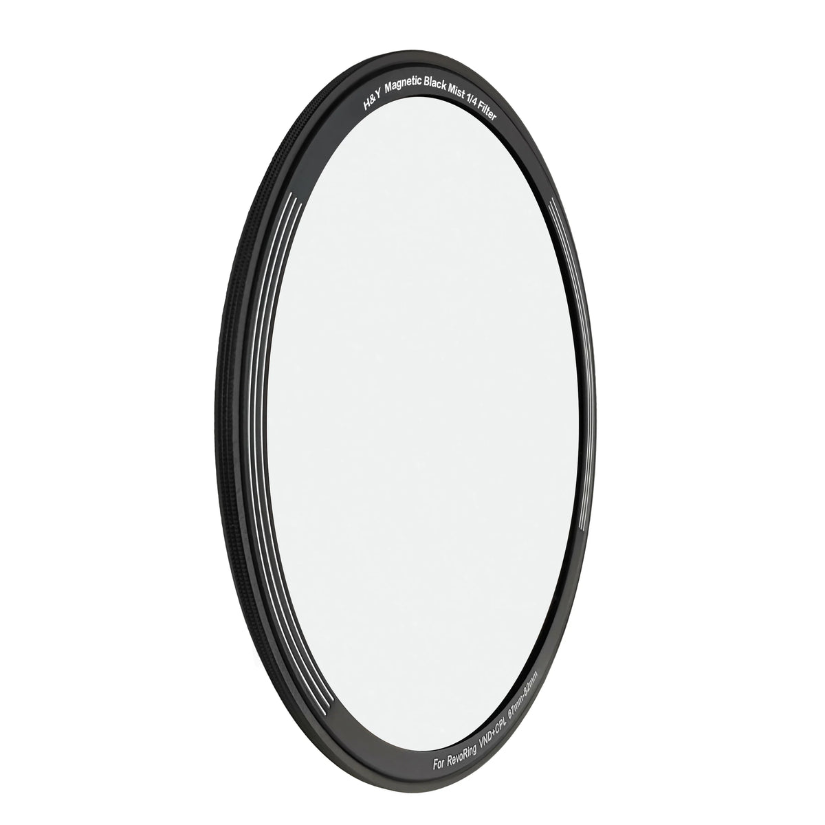 H&Y Filters Black Mist (1/4) Magnetic Clip-On Filter for RevoRing VND & CPL (46-62mm)-62mm Filters for Revo & Swift Rings-Kudos Cameras