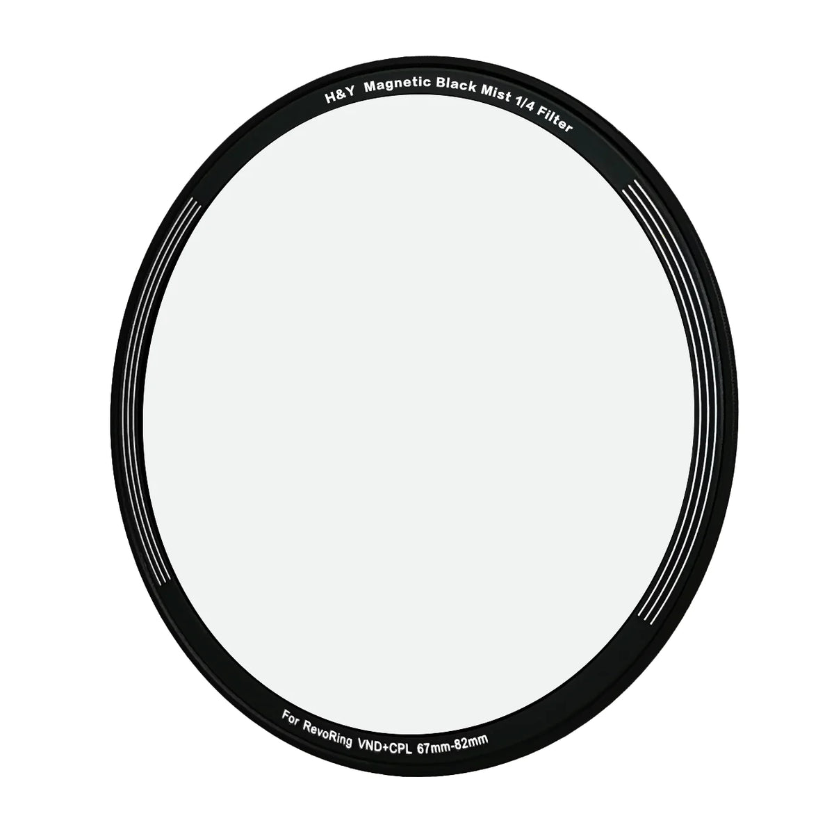 H&Y Filters Black Mist (1/4) Magnetic Clip-On Filter for RevoRing VND & CPL (46-62mm)-62mm Filters for Revo & Swift Rings-Kudos Cameras