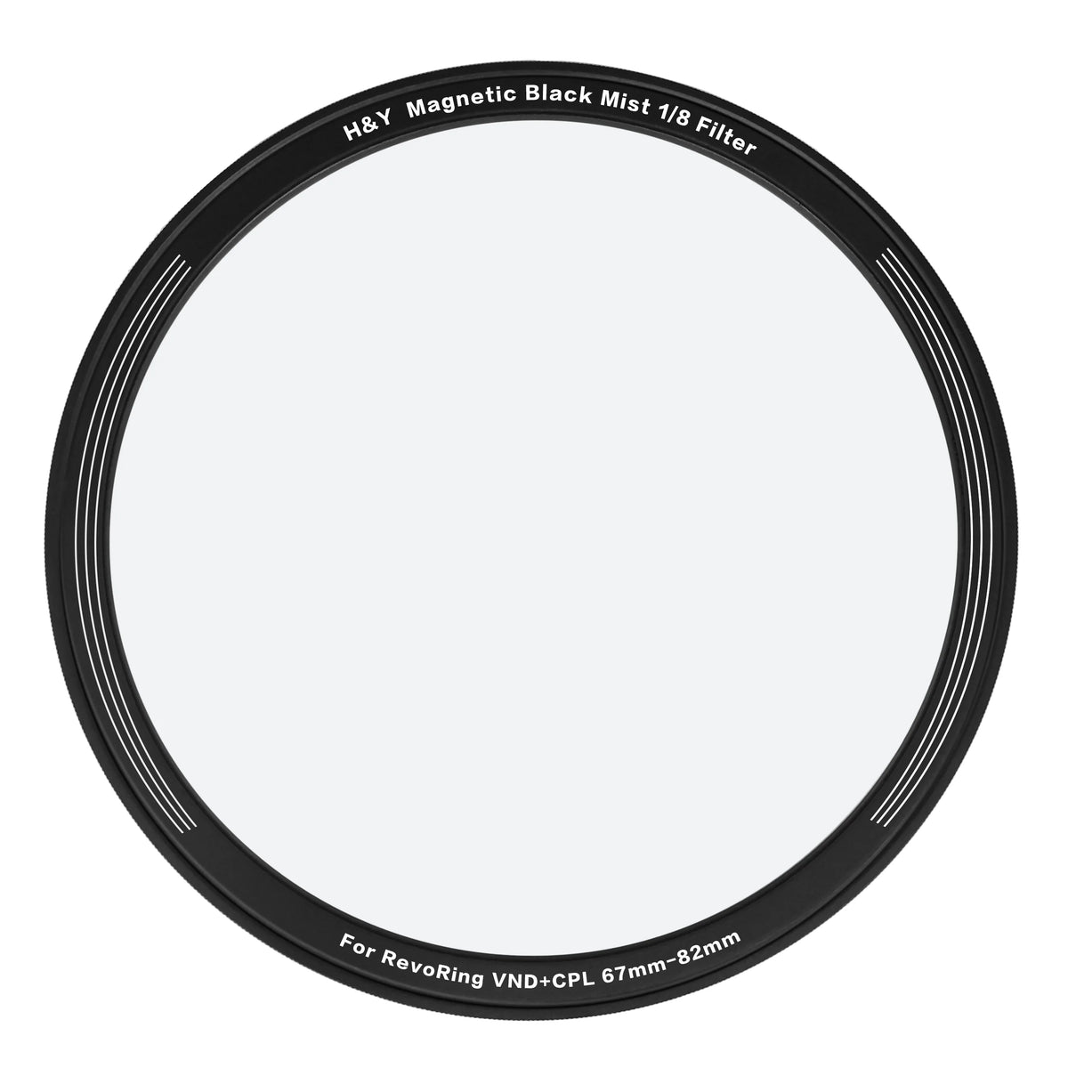 H&Y Filters Black Mist (1/8) Magnetic Clip-On Filter for RevoRing VND & CPL (46-62mm)-62mm Filters for Revo & Swift Rings-Kudos Cameras