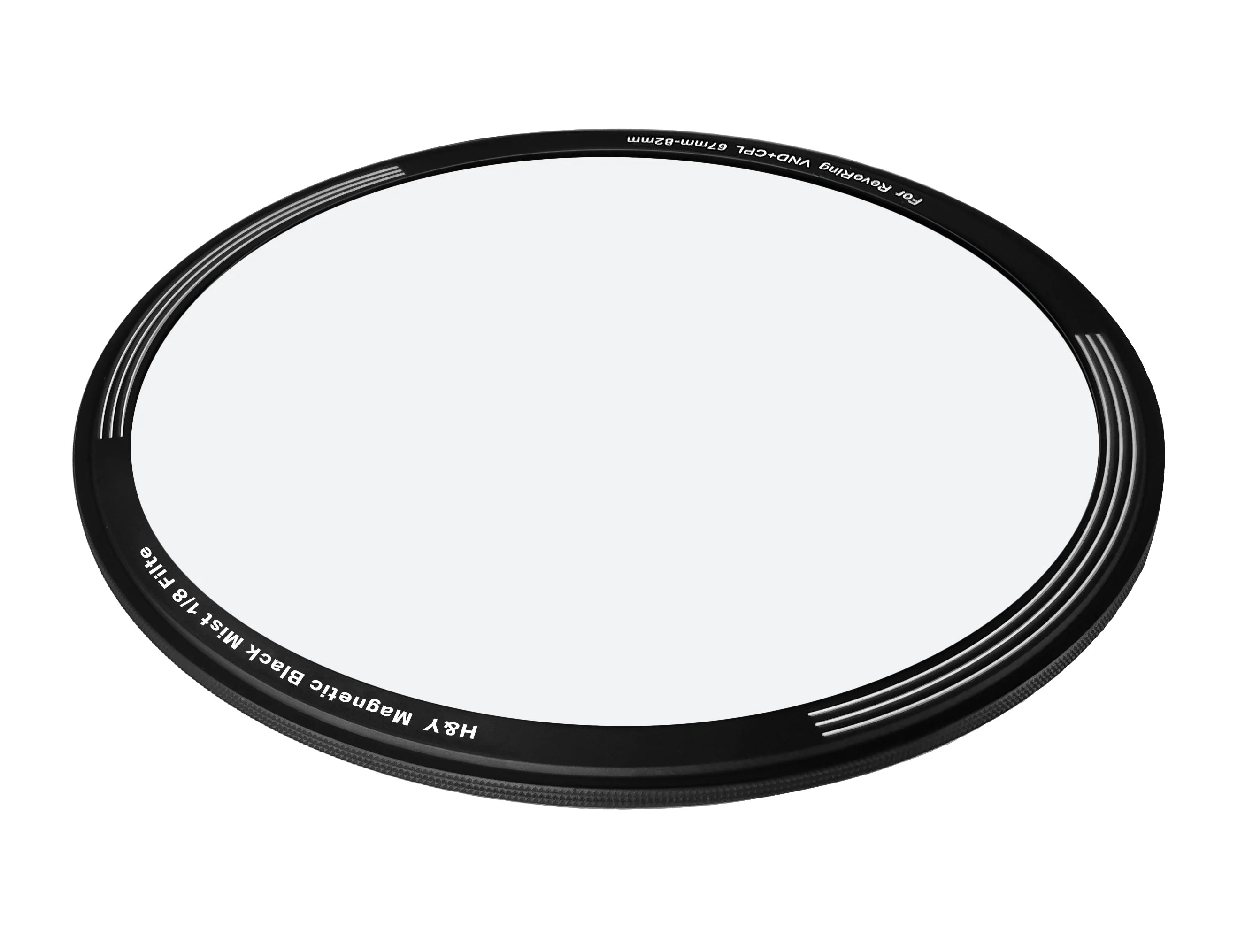 H&Y Filters Black Mist (1/8) Magnetic Clip-On Filter for RevoRing VND & CPL (46-62mm)-62mm Filters for Revo & Swift Rings-Kudos Cameras