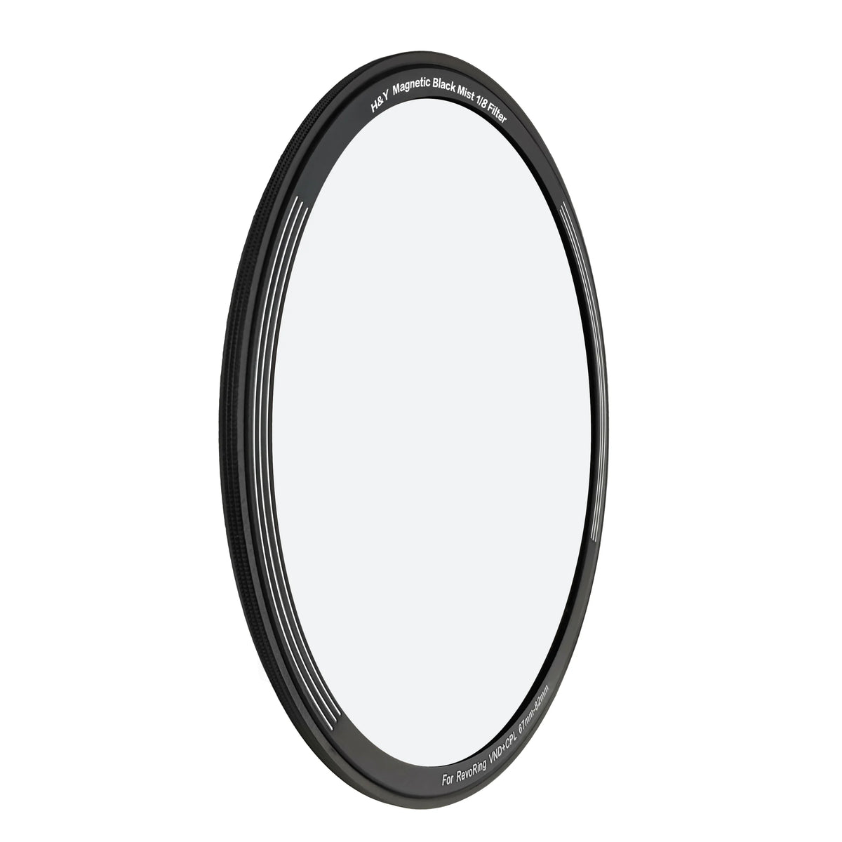 H&Y Filters Black Mist (1/8) Magnetic Clip-On Filter for RevoRing VND & CPL (46-62mm)-62mm Filters for Revo & Swift Rings-Kudos Cameras