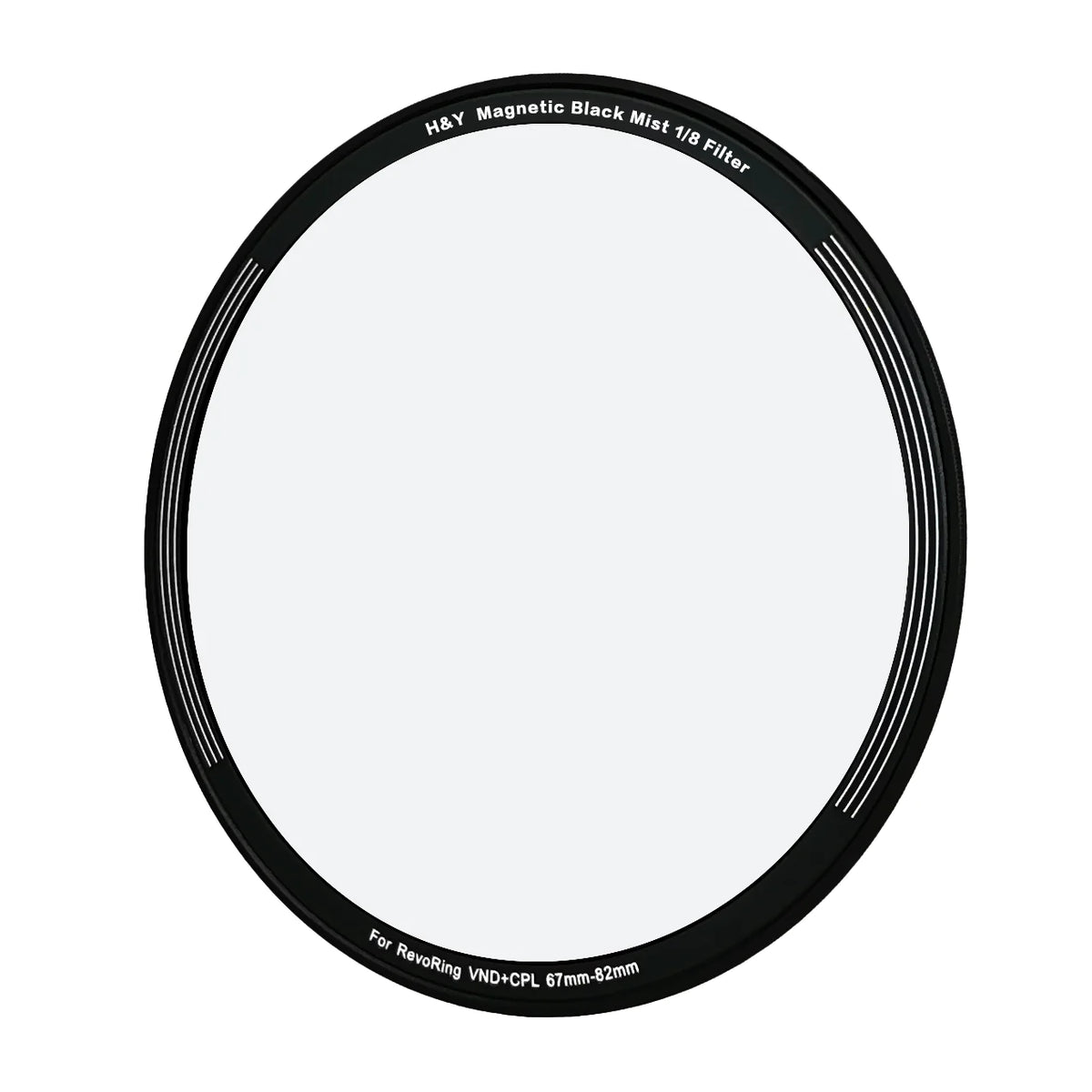 H&Y Filters Black Mist (1/8) Magnetic Clip-On Filter for RevoRing VND & CPL (46-62mm)-62mm Filters for Revo & Swift Rings-Kudos Cameras