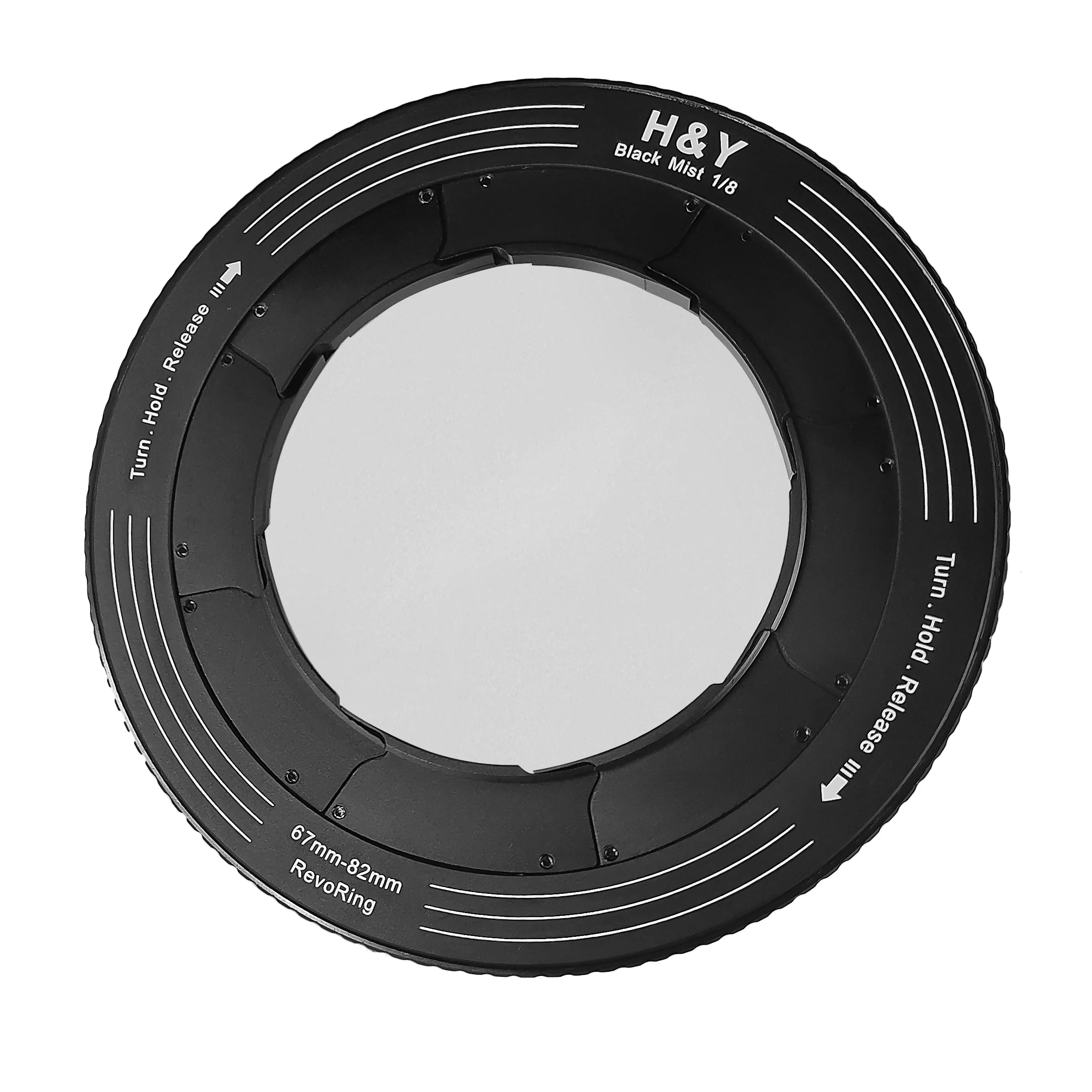 H&Y Filters Black Mist (1/8) Magnetic Clip-On Filter for RevoRing VND & CPL (58-77mm)-77mm Filters for Revo & Swift Rings-Kudos Cameras