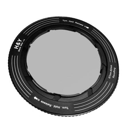H&Y Filters Black Mist (1/8) Magnetic Clip-On Filter for RevoRing VND & CPL 62-82mm)-82mm Filters for Revo & Swift Rings-Kudos Cameras