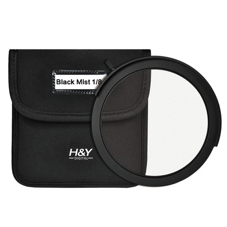 H&Y Filters Drop-in (95mm) Black Mist (1/8) Filter for RevoRing Swift Drop-in Racks & K-Series Magnetic Holder-95mm Drop-In Filters-H&Y Filters