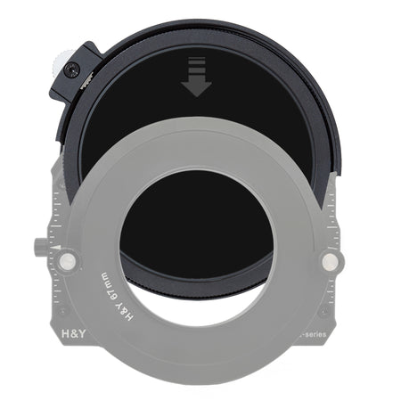 H&Y Filters Drop-in (95mm) Circular Polariser (CPL) Filter for RevoRing Swift Drop-in Racks & K-Series Magnetic Holder-95mm Drop-In Filters-H&Y Filters