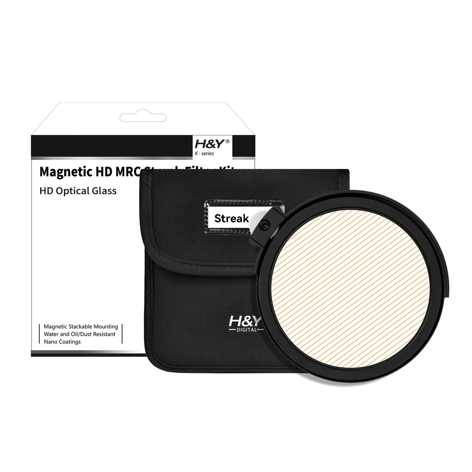 H&Y Filters Drop-in (95mm) Gold Streak Filter for RevoRing Swift Drop-in Racks & K-Series Magnetic Holder-95mm Drop-In Filters-Kudos Cameras