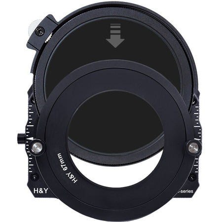 H&Y Filters Drop-in (95mm) ND1000+CPL Filter for RevoRing Swift Drop-in Racks & K-Series Magnetic Holder-95mm Drop-In Filters-H&Y Filters