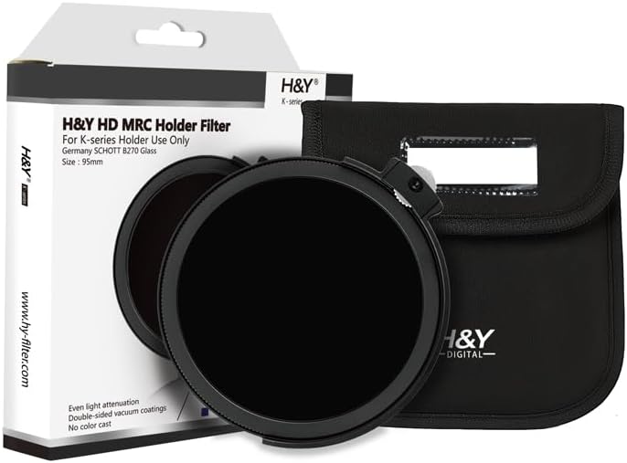 H&Y Filters Drop-in (95mm) ND1000+CPL Filter for RevoRing Swift Drop-in Racks & K-Series Magnetic Holder-95mm Drop-In Filters-Kudos Cameras