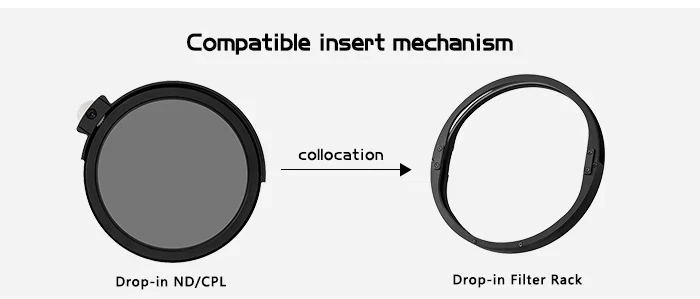 H&Y Filters Drop-in (95mm) ND64+CPL Filter for RevoRing Swift Drop-in Racks & K-Series Magnetic Holder-95mm Drop-In Filters-H&Y Filters