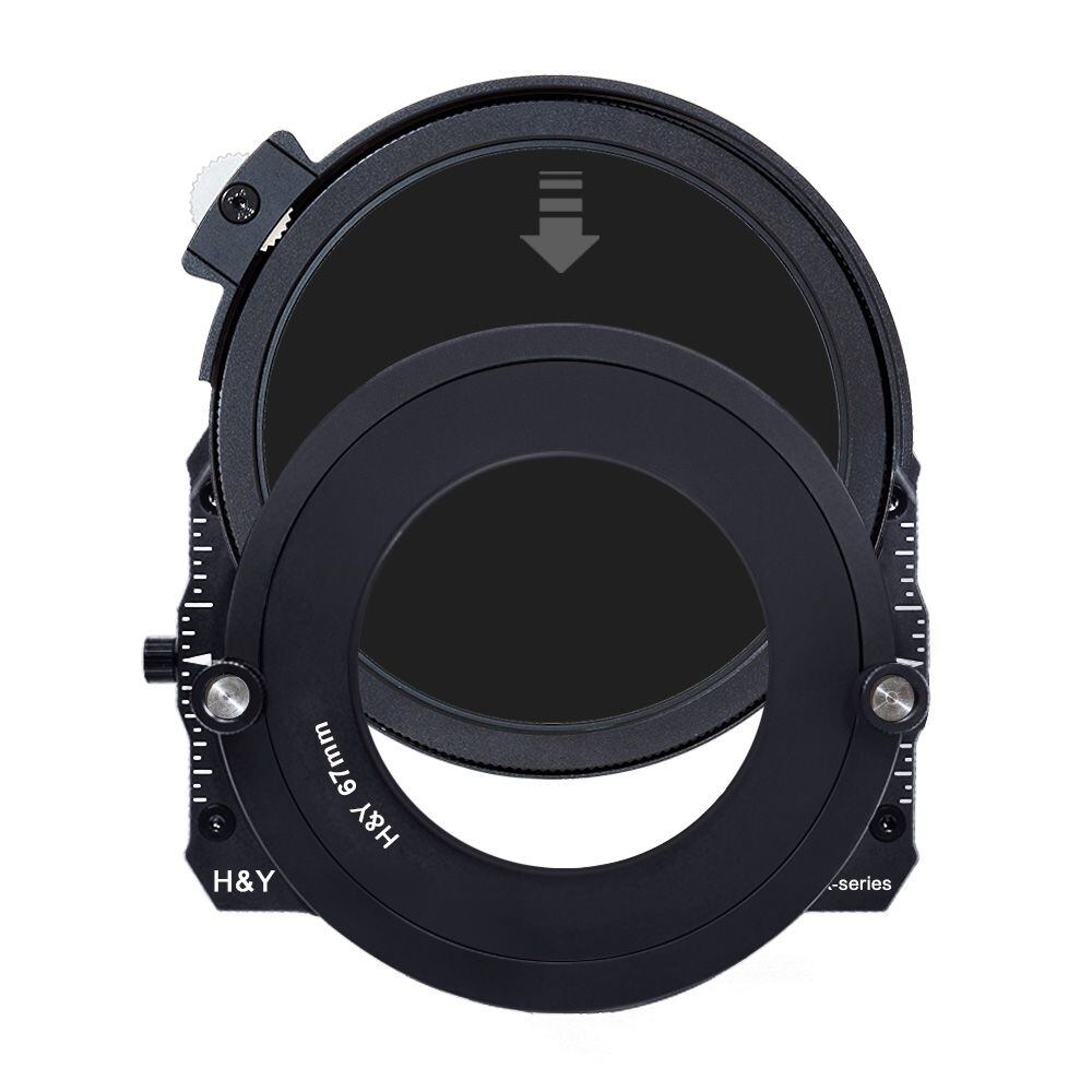 H&Y Filters Drop-in (95mm) ND64+CPL Filter for RevoRing Swift Drop-in Racks & K-Series Magnetic Holder-95mm Drop-In Filters-H&Y Filters