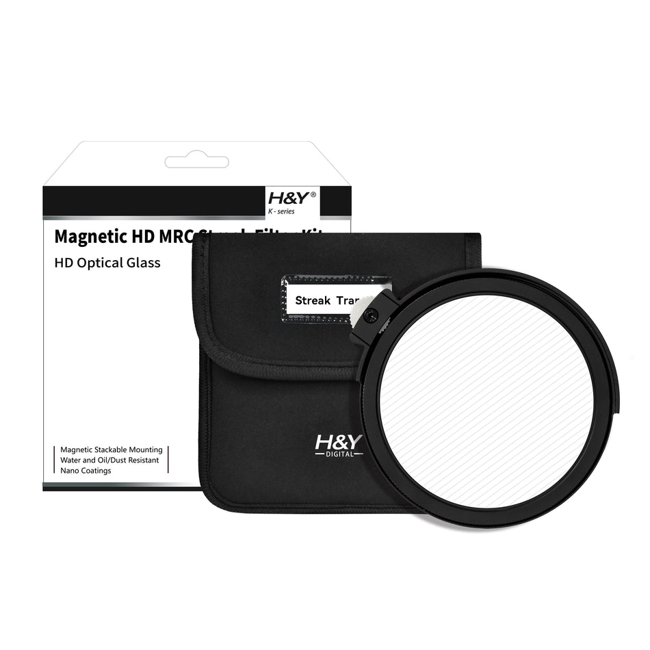 H&Y Filters Drop-in (95mm) Transparent Streak Filter for RevoRing Swift Drop-in Racks & K-Series Magnetic Holder-95mm Drop-In Filters-Kudos Cameras