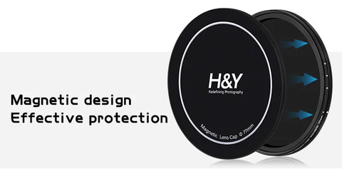 H&Y Filters EVO-Series Magnetic (Front) Lens Cap - 49mm-Filter Caps-Kudos Cameras