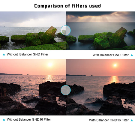 H&Y Filters HD EVO-Series Magnetic Balancer GND16 (4 Stop) Filter & Adapter Ring - 49mm-ND Grad Filters-Kudos Cameras