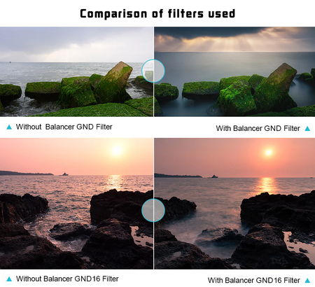 H&Y Filters HD EVO-Series Magnetic Balancer GND16 (4 Stop) Filter & Adapter Ring - 72mm-ND Grad Filters-Kudos Cameras