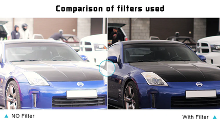 H&Y Filters HD EVO-Series Magnetic Circular Polarising (CPL) Filter & Adapter Ring - 49mm-Circular Polariser Filters-H&Y Filters