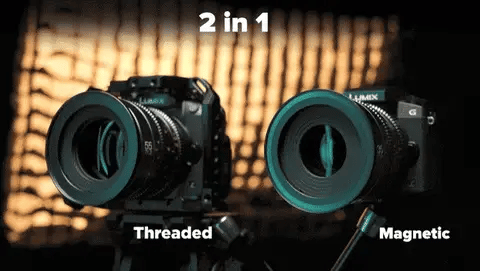 H&Y Filters HD EVO-Series Magnetic Circular Polarising (CPL) Filter & Adapter Ring - 77mm-Circular Polariser Filters-H&Y Filters