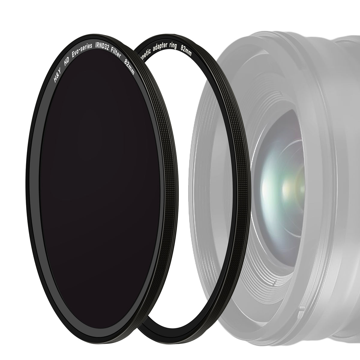 H&Y Filters HD EVO-Series Magnetic IRND32 Filter & Adapter Ring - 72mm-ND Filters-Kudos Cameras