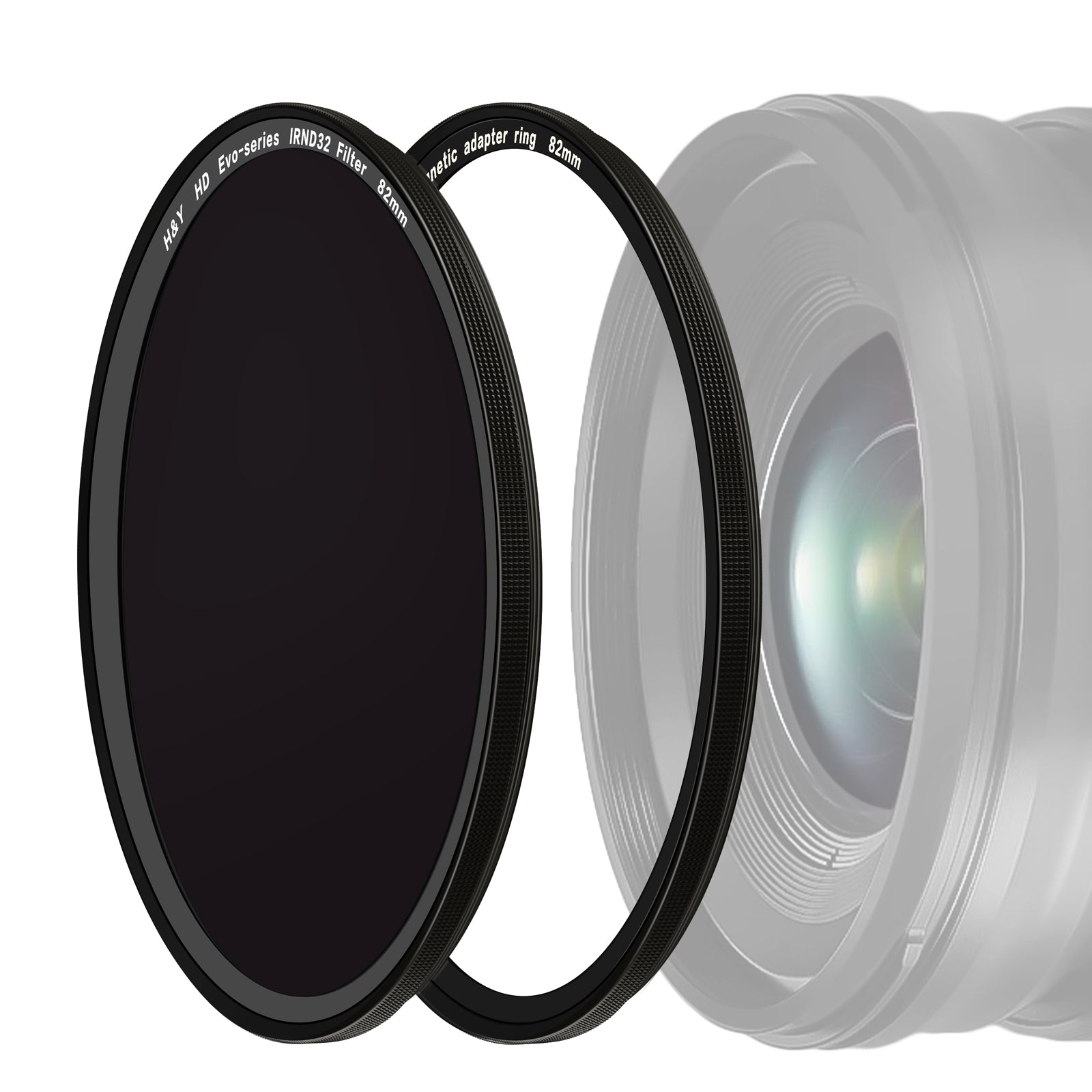 H&Y Filters HD EVO-Series Magnetic IRND32 Filter & Adapter Ring - 72mm-ND Filters-Kudos Cameras