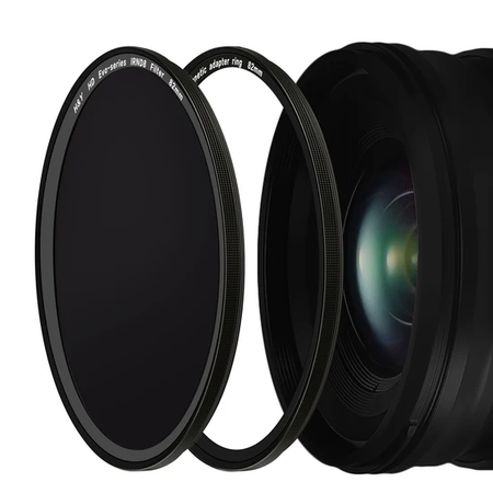 H&Y Filters HD EVO-Series Magnetic IRND4 Filter & Adapter Ring - 95mm-ND Filters-H&Y Filters