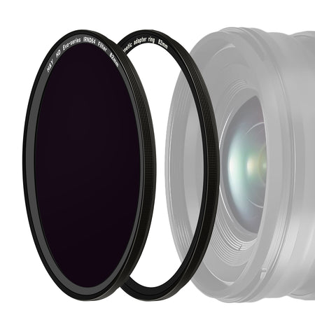 H&Y Filters HD EVO-Series Magnetic IRND64 Filter & Adapter Ring - 72mm-ND Filters-Kudos Cameras