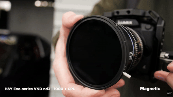 H&Y Filters HD EVO-Series Magnetic Variable ND3-1000+CPL Filter Kit - 72mm-VND Filters-Kudos Cameras