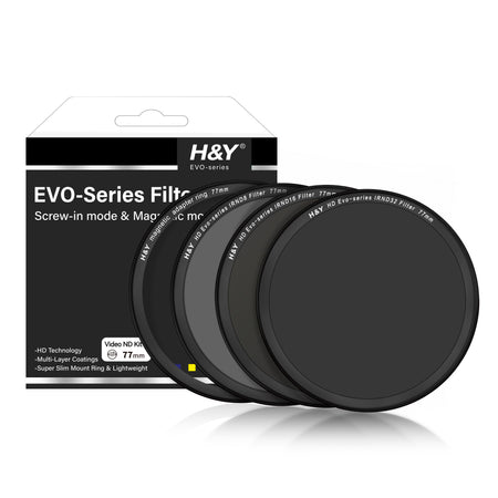 H&Y Filters HD EVO-Series Magnetic Videographers ND Filter Kit - 72mm-ND Filter Kits-Kudos Cameras
