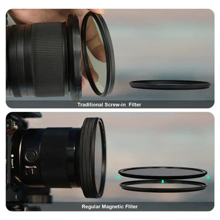 H&Y Filters HD EVO-Series Magnetic White Mist (1/2) Filter & Adapter Ring - 67mm-White Mist Filters-Kudos Cameras