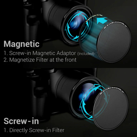 H&Y HD EVO-Series Magnetic Anti-Pollution Night Filter Kit 82mm-Night Filters-Kudos Cameras