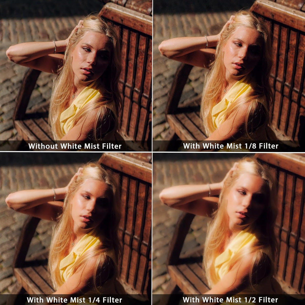 H&Y Filters HD EVO-Series Magnetic White Mist (1/8) Filter & Adapter Ring - 95mm-White Mist Filters-H&Y Filters