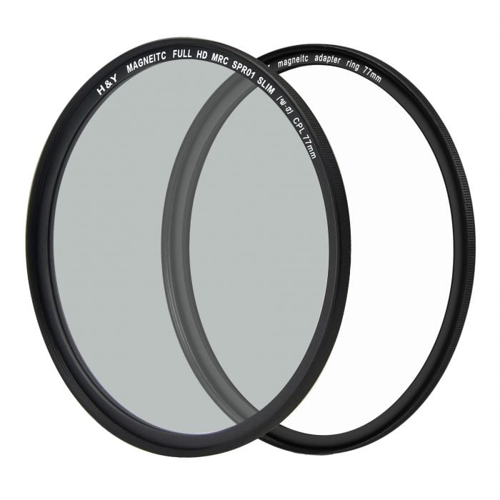 H&Y Filters HD MRC Magnetic Circular Polarising (CPL) Filter & Adapter Ring - 82mm-CPL Filters-H&Y Filters