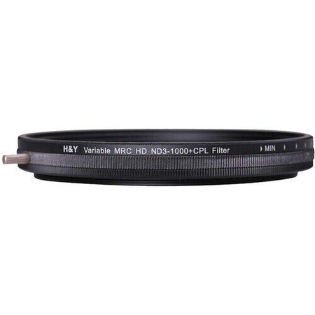 H&Y Filters HD MRC Variable ND3-ND1000 + CPL Filter - 77mm-VND Filters-Kudos Cameras
