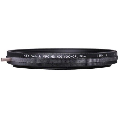 H&Y Filters HD MRC Variable ND3-ND1000 + CPL Filter - 82mm-VND Filters-Kudos Cameras