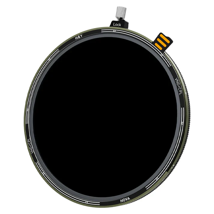 H&Y Filters HD Nova-Series Magnetic Variable ND3-32 + CPL Filter & Cap - 62mm-VND Filters-H&Y Filters