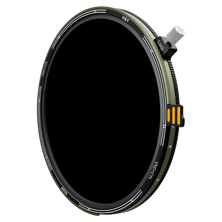 H&Y Filters HD Nova-Series Magnetic Variable ND3-32 + CPL Filter & Cap - 62mm-VND Filters-H&Y Filters